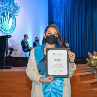 Graduación de alumnos de profesional 2021