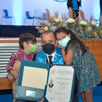 Graduación de alumnos de profesional 2021