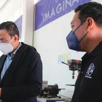 ¡Visita tecnológica! Julio Noriega decano regional en CVA