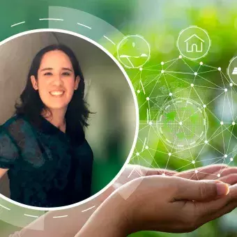 Perla Cecilia Martínez Lozano ganadora del Premio Mujer Tec 2022 categoría Medio Ambiente y Desarrollo Sustentable 