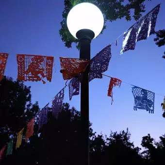 Fiesta de Humanidades de PrepaTec Guadalajara para celebrar el día de muertos.