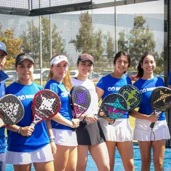 Iniciamos con la clínica de pádel