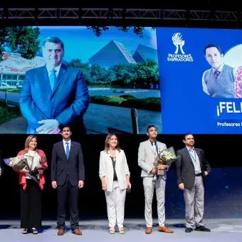 Profesores del Tec de Monterrey que recibieron la distinción Nacional Profesor Inspirador en 2022