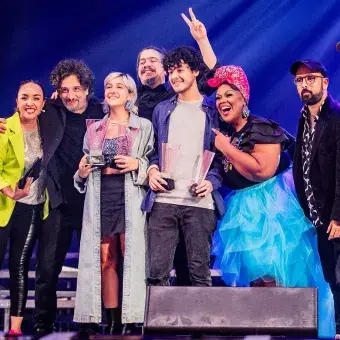 Mariana López y Pablo Jordan fueron los ganadores de la edición 2023 del Festival de la Canción del Tec