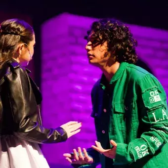 Alumnos interpretan a Mario y María en obra musical escolar