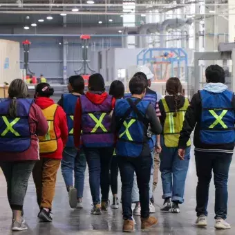 Estudiantes de HPLP en una de las actividades del programa de liderazgo