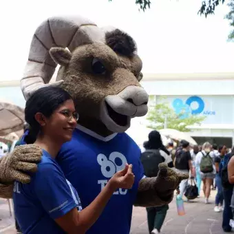 Celebración estudiantil del 80 aniversario del Tec.