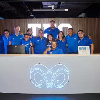 Coaches en el nuevo gym de PrepaTec Querétaro