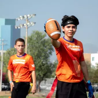 Intercampus Saltillo jugadores tocho bandera