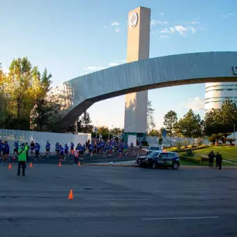 Corredores iniciando los circuitos