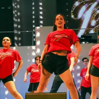 Baile en el musical FAME del Tec de Monterrey campus Laguna