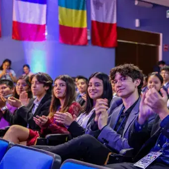 estudiantes en TECMUN en Tec Campus Tampico