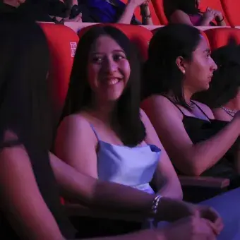 Público emocionado