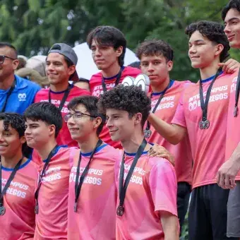 Equipo de voleibol varonil del Tec campus Sonora Norte 
