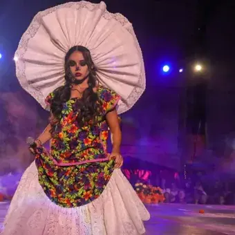 Fiesta de Humanidades, celebración del Día de Muertos en PrepaTec Santa Anita.
