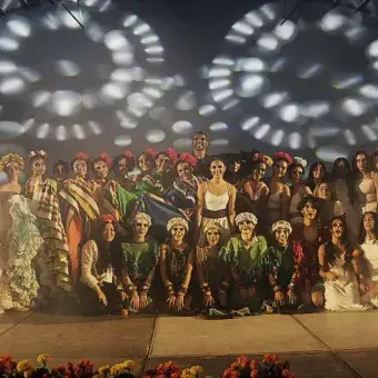 Fiesta de Humanidades, celebración del Día de Muertos en PrepaTec Santa Anita.