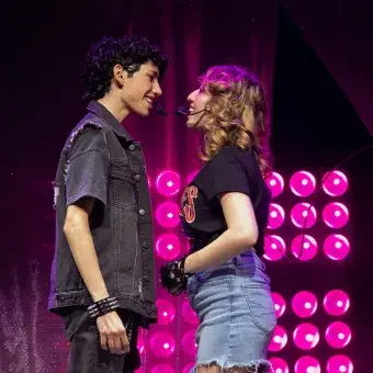 Drew y Sherrie, dos enamorados