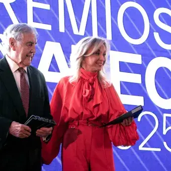 Ganadores 2025 de los Premios EXATEC: Eugenio Clariond y Blanca Treviño