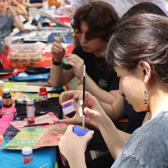 Los alumnos participaron en diversas actividades.