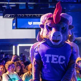 Teus apareció en el escenario