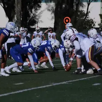 Futbol americano semifinal ganada por el equipo de PrepaTec Guadalajara. 