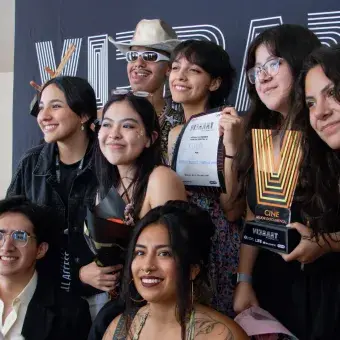 Estudiantes del Tec ganadores de Cine en VIBRART 2025, el festival de cultura y arte del Tec de Monterrey