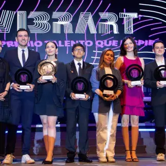 Premiados por inspirar en festival VIBRART 2025