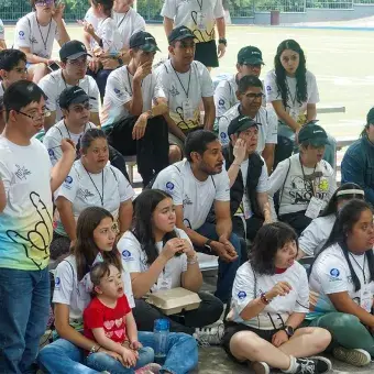 Participantes de campamento Vive Extremo. 