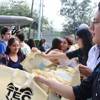 La FETEC realizó una actividad de bienvenida al semestre.  Inicio de semestre agosto-diciembre 2025 en el campus Monterrey.