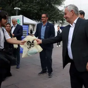 Directivos del campus Monterrey dieron la bienvenida a los estudiantes Inicio de semestre agosto-diciembre 2025 en el campus Monterrey.
