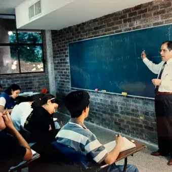 Salón de clases del Tec de Monterrey campus Laguna