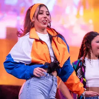 Estudiantes y EXATEC de campus Hidalgo durante su presentación en Ensamble Legacy