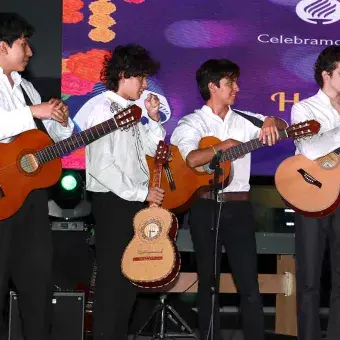 Fiesta del día de muertos en PrepaTec Santa Anita.