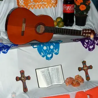 Fiesta del día de muertos en PrepaTec Santa Anita.