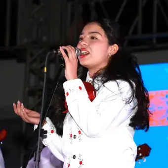 Fiesta del día de muertos en PrepaTec Santa Anita.