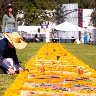 Montaje para Mictlán "Entre sueños y tradiciones".