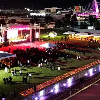 Vista aérea de Mictlán "Entre sueños y tradiciones".