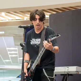Líder vocal de banda en This is my music 2026 del Tec de Monterrey campus Laguna